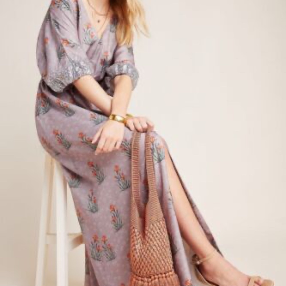 NWT Anthropologie Sachin & Babi Isolde Sequined Maxi